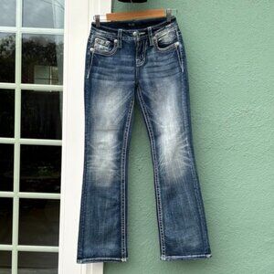 Vintage MissMe Jeans Bundle set of 2 - "Country/Patriotic" Themed sizes 24+25